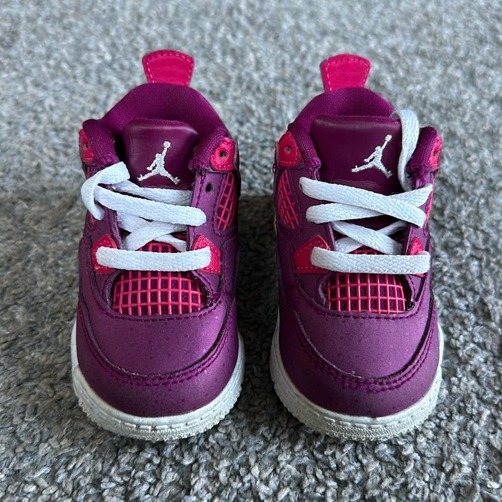 Toddler Jordan 4’s, size 4